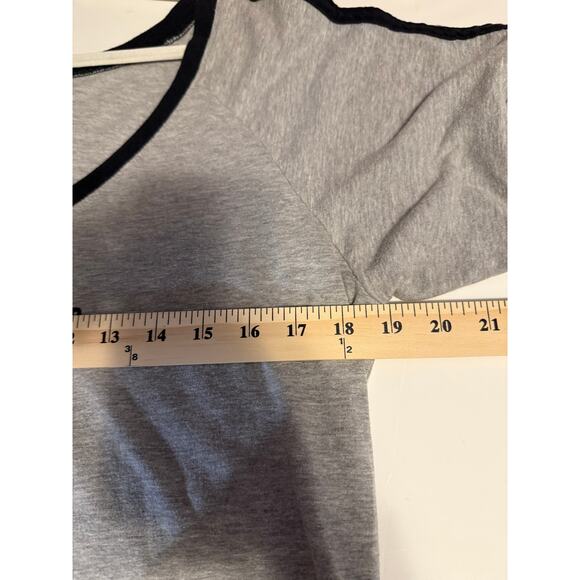 Harley-Davidson Route 66 Gray V-Neck Tee 2X | Bikercore Moto Style Graphic - Picture 6 of 8